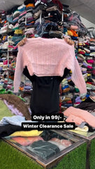 Winter Wear Special Baby Pink Top For Winter