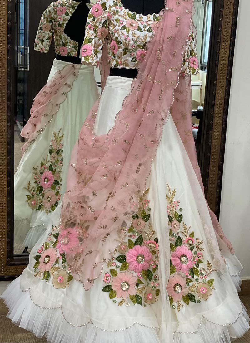 Awesome Embroidery Work Wedding wear Lehengha Choli for Woman
